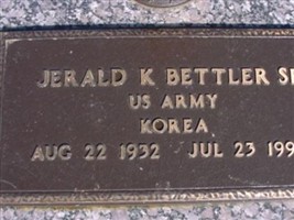 Jerald K. Bettler, Sr Jerald K. Bettler, Sr