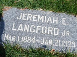 Jeremiah Euchlet Langford, III Jeremiah Euchlet Langford, III