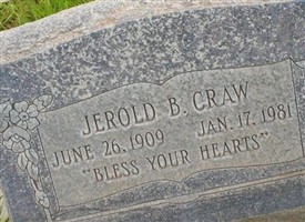 Jerold B Craw Jerold B Craw