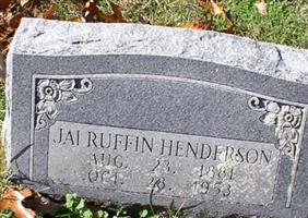 Jerome Ruffin "Jai" Henderson
