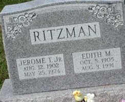 Jerome Thompson Ritzman, Jr Jerome Thompson Ritzman, Jr