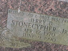 Jerry D Stonecypher, Jr Jerry D Stonecypher, Jr