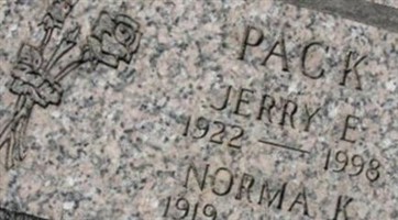Jerry E. Pack Jerry E. Pack