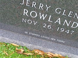 Jerry Glenn Rowland