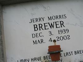 Jerry Morris Brewer