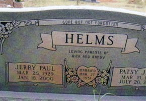 Jerry Paul Helms Jerry Paul Helms