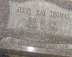 Jerry Ray Thomas Jerry Ray Thomas