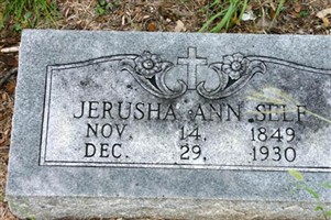 Jerusha Ann Self