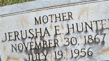 Jerusha E Hunter