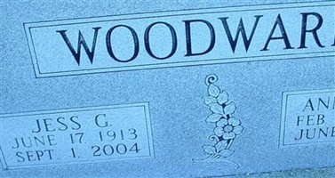 Jess G Woodward Jess G Woodward