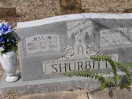 Jess W. Shurbitt Jess W. Shurbitt
