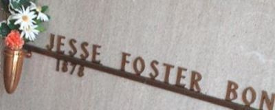 Jesse Foster Bone