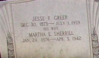 Jesse Franklin Greer Jesse Franklin Greer