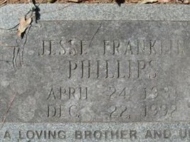 Jesse Franklin Phillips Jesse Franklin Phillips