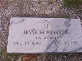 Jesse M. Robbins, Sr Jesse M. Robbins, Sr