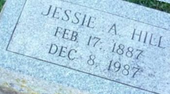 Jessie Alberta Dorathy Hill