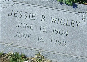 Jessie B. Bowen Wigley Jessie B. Bowen Wigley