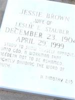 Jessie Brown Stauber