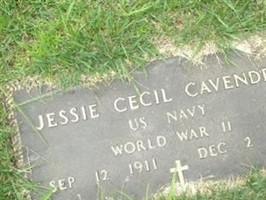 Jessie Cecil Cavender Jessie Cecil Cavender