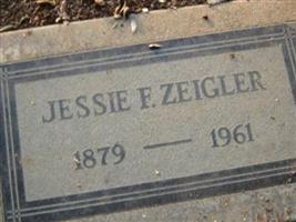 Jessie F Zeigler
