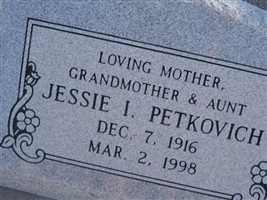 Jessie I Petkovich