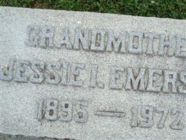 Jessie Isabel Buck Emerson Jessie Isabel Buck Emerson