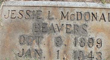 Jessie Lee McDonald Beavers