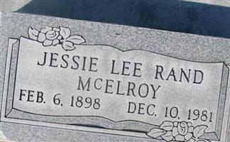 Jessie Lee Rand McElroy