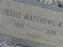 Jessie Matthews Wall
