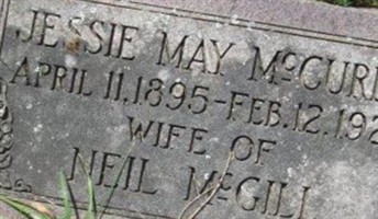 Jessie May McCurdy McGill