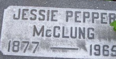 Jessie Pepper McClung