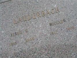 Jessie Ritchie Lauderbach Jessie Ritchie Lauderbach
