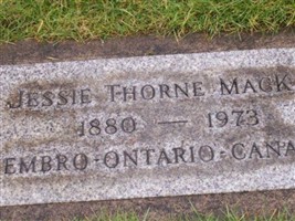 Jessie Thorne MacKay