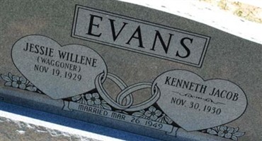 Jessie Willene Waggoner Evans