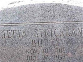 Jetta Strickland Burks Jetta Strickland Burks