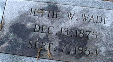 Jettie Washburn Wade