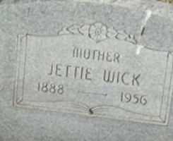 Jettie Wick