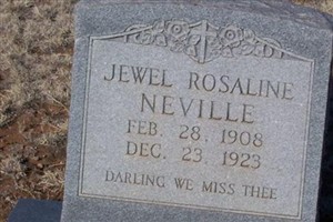 Jewel Rosaline Neville Jewel Rosaline Neville