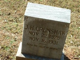 J H Crenshaw J H Crenshaw