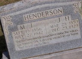 J H Henderson