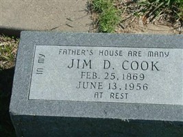 Jim D Cook Jim D Cook