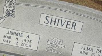 Jimmie A. Shiver Jimmie A. Shiver