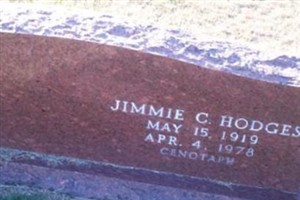 Jimmie C Hodges