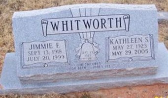 Jimmie F Whitworth Jimmie F Whitworth