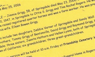 Jimmie Grigg Jimmie Grigg