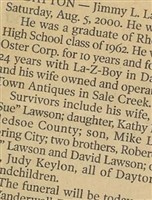 Jimmy Lee Lawson