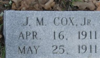 J. M. Cox, Jr