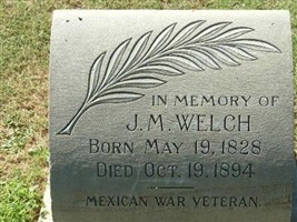 J. M. Welch J. M. Welch