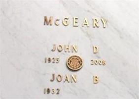 Joan B Campbell McGeary