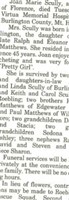 Joan Marie Matthews Scully Joan Marie Matthews Scully